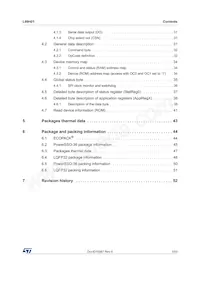 L99H01XPTR數據表 頁面 3