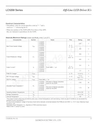 LC5205S Datasheet Page 2