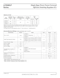 LC5549LF Datasheet Page 2