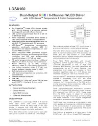 LDS8160-002-T2 Datasheet Copertura