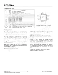 LDS8160-002-T2 Datasheet Pagina 12