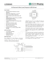 LDS8865002-T2-250 Datasheet Cover