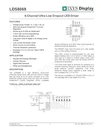 LDS8869-002-T2數據表 封面