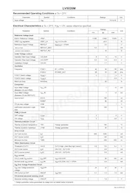 LV5026M-TLM-H Datasheet Page 2