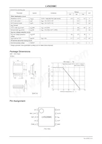 LV5026MC-AH Datasheet Pagina 3