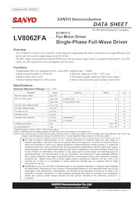 LV8062FA-AH Datasheet Cover