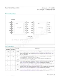 MAX14872ETC+T Datasheet Page 8