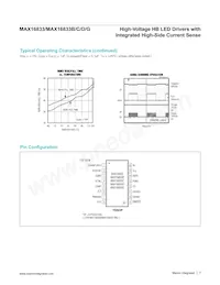 MAX16833BAUE/V+TCL Datasheet Page 7