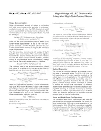 MAX16833BAUE/V+TCL Datasheet Page 17