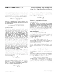 MAX16833BAUE/V+TCL Datasheet Page 18