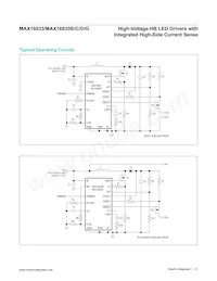 MAX16833BAUE/V+TCL Datasheet Pagina 21