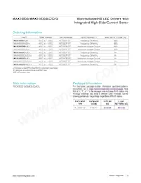 MAX16833BAUE/V+TCL Datasheet Pagina 23