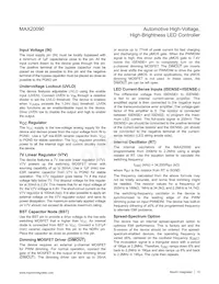 MAX20090AUP/V+ Datenblatt Seite 13