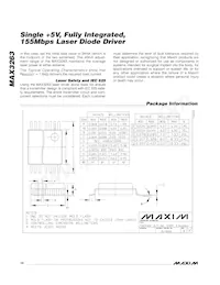 MAX3263CAG+T Datasheet Page 10