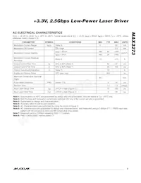MAX3273ETG+T Datasheet Page 3