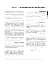 MAX3273ETG+T Datasheet Page 9