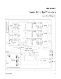 MAX3601GTL+T Datasheet Page 21