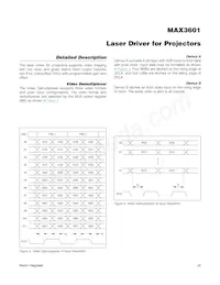 MAX3601GTL+T Datasheet Page 22