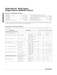 MAX8552ETB+T Datasheet Page 2