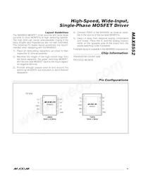 MAX8552ETB+T Datasheet Page 9