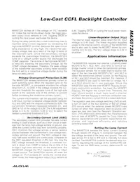 MAX8722AEEG+T Datasheet Page 17