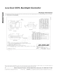 MAX8722AEEG+T Datasheet Page 20