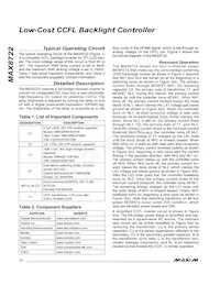 MAX8722EEG+T Datasheet Page 12