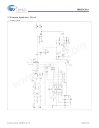 MB39C602PNF-G-JNEFE1 Datasheet Pagina 22