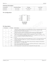 MIC5021BN Datasheet Page 2