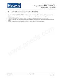 MLX10803KDC-AAA-000-SP Datasheet Page 11