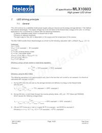 MLX10803KDC-AAA-000-SP Datasheet Pagina 16