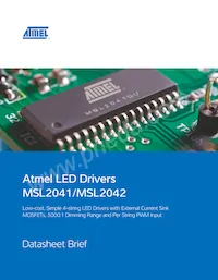 MSL2042GU-R Datasheet Cover