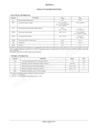 NCP5911MNTBG Datasheet Page 4
