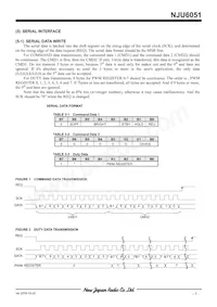 NJU6051V-TE1數據表 頁面 7