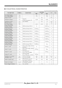 NJU6051V-TE1 Datasheet Page 13