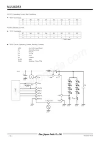 NJU6051V-TE1 Datasheet Page 16
