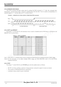 NJU6052V-TE1 Datasheet Page 8