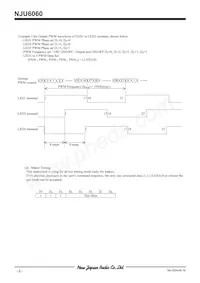 NJU6060V-TE1 Datasheet Pagina 6