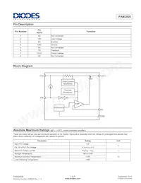PAM2808BLBR Datasheet Page 2