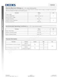 PAM2841SR Datasheet Page 3