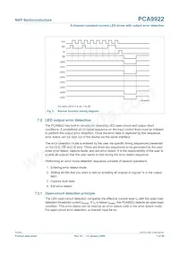 PCA9922PW數據表 頁面 7
