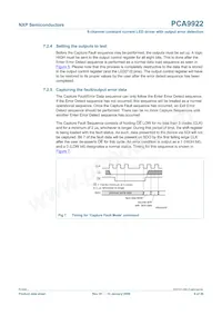 PCA9922PW Datasheet Page 9