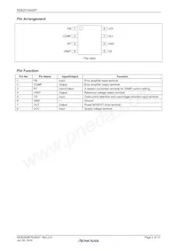 R2A20134ASP#W5 Datasheet Page 2