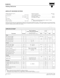 SI9910DY-E3 Datasheet Page 2