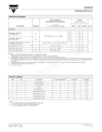 SI9976DY-T1-E3 Datasheet Pagina 3