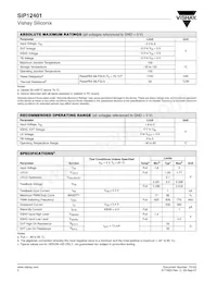 SIP12401DMP-T1-E3 Datasheet Page 2