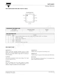 SIP12401DMP-T1-E3 Datenblatt Seite 3