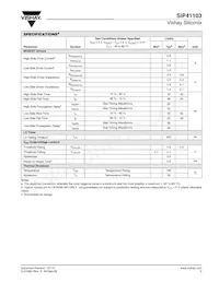 SIP41103DM-T1-E3 Datasheet Pagina 3