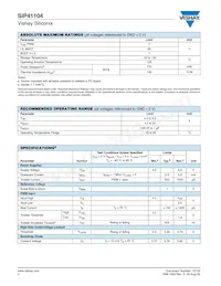 SIP41104DY-T1-E3 Datasheet Page 2