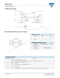 SIP41104DY-T1-E3 Datasheet Page 4